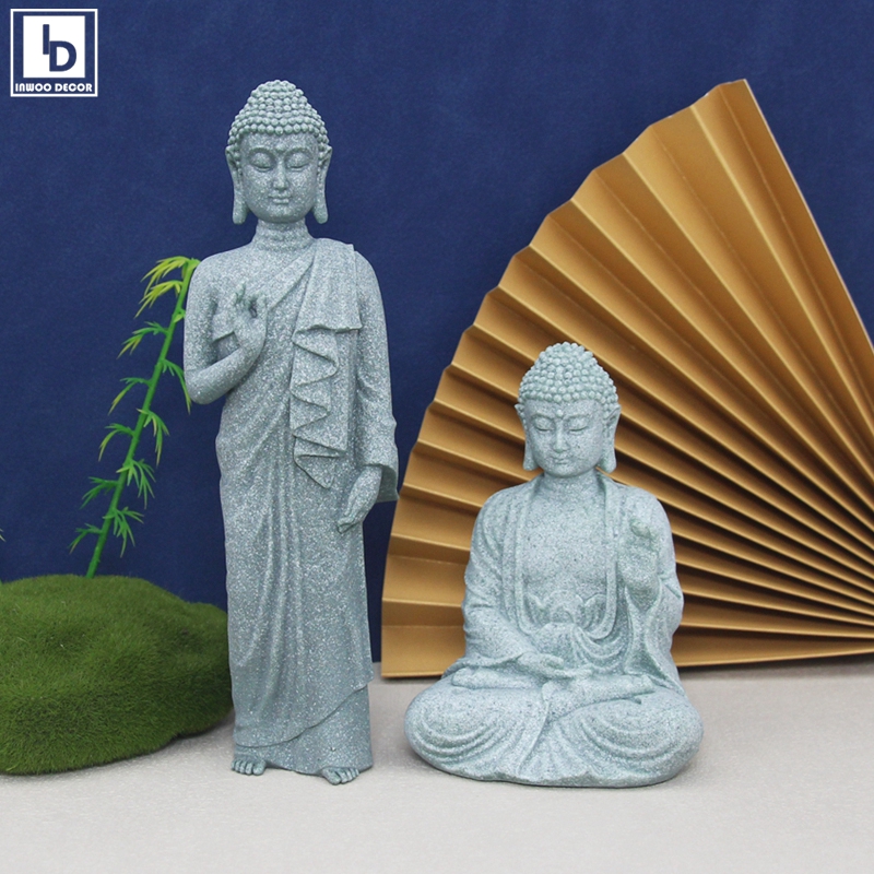 Stone Buddha Little Monks Stat - Bonsai Garden Thailand 评论和价格