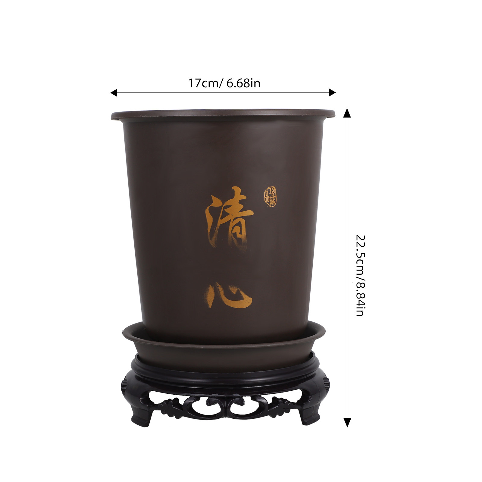 1Set Orchid Flowerpots with Tr - Bonsai Garden Indoor 评论和价格