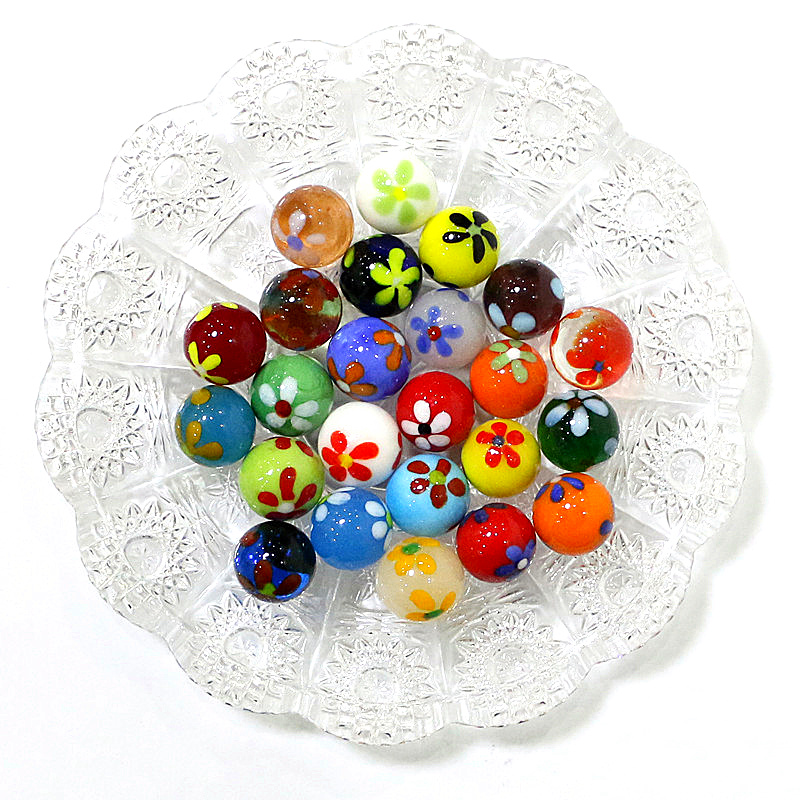 6pcs 16mm Colorful Rare Glass  - Bonsai Garden Indoor 评论和价格
