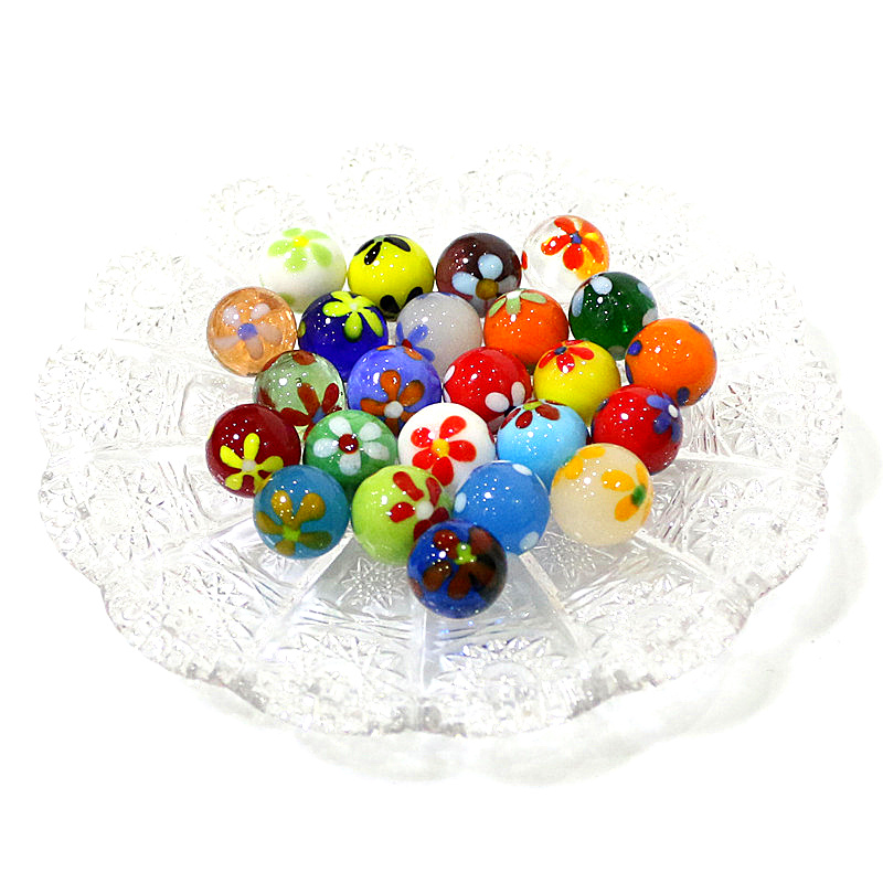 6pcs 16mm Colorful Rare Glass  - Bonsai Garden Indoor 评论和价格