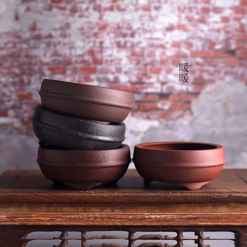 Ceramic Circle Waistline Bonsa - Bonsai Garden Chinese Garden 评论和价格