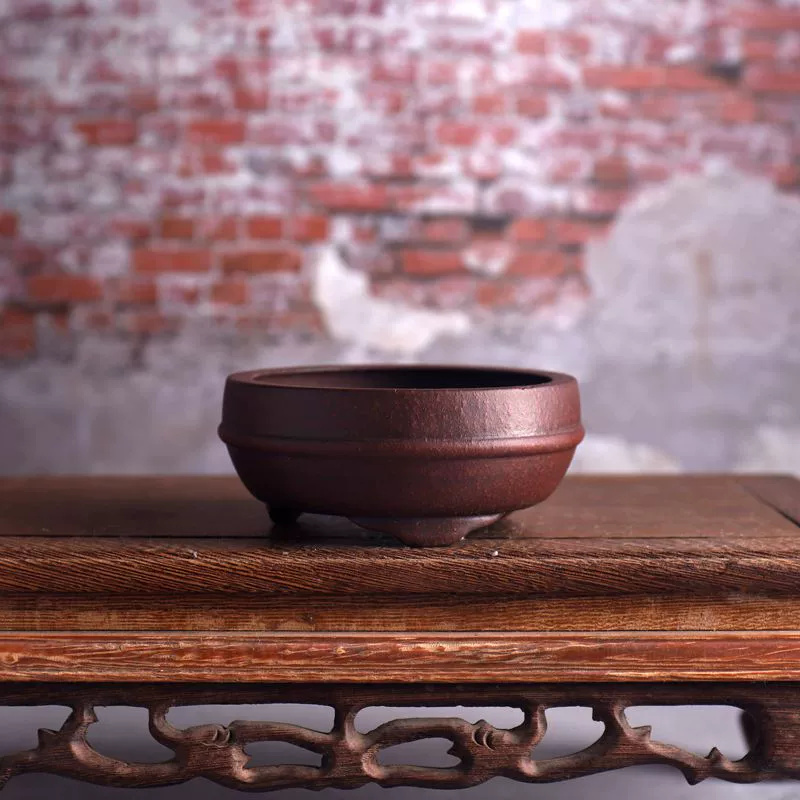 Ceramic Circle Waistline Bonsa - Bonsai Garden Chinese Garden 评论和价格
