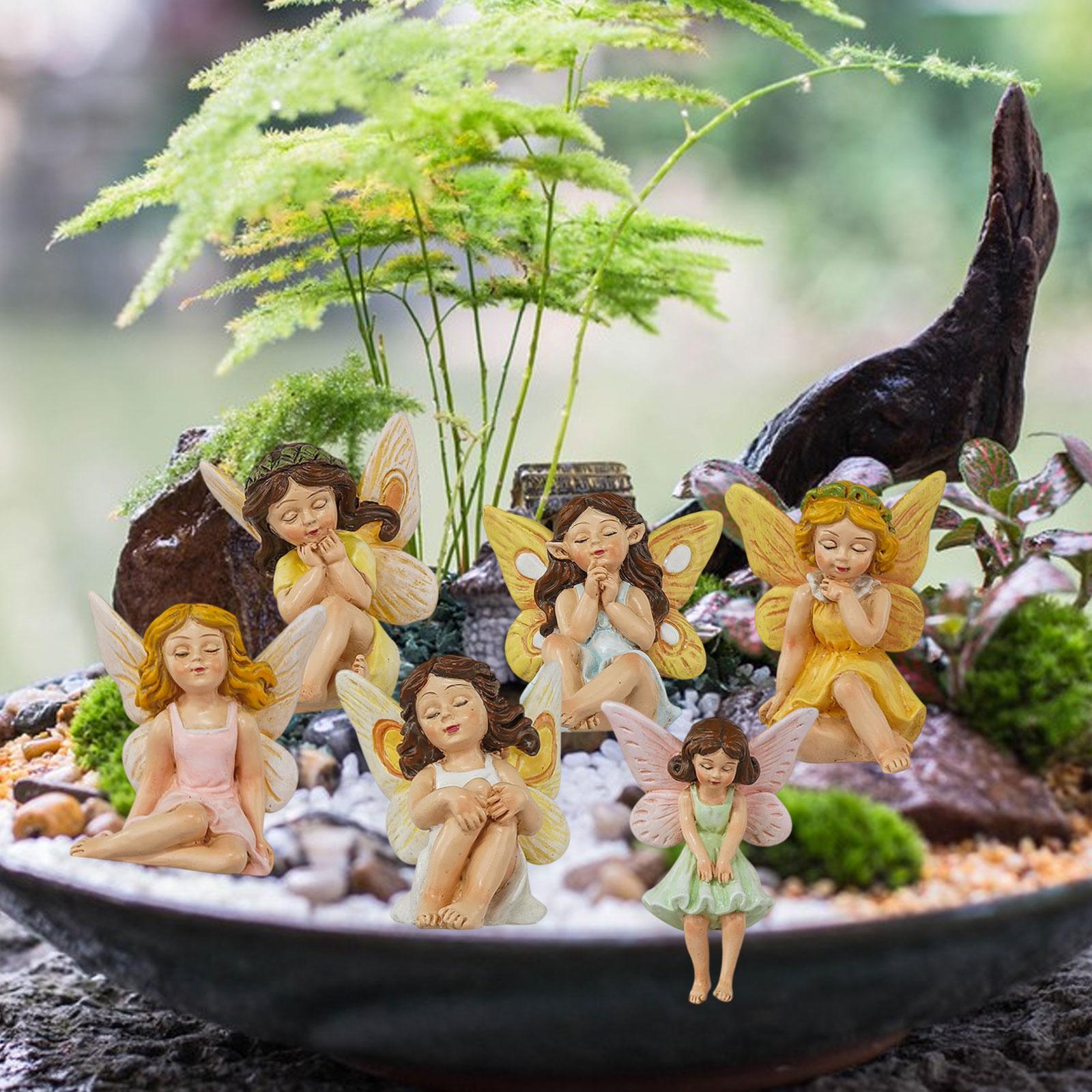 6x Fairy Garden Accessories Mi - Bonsai Garden Entrance 评论和价格