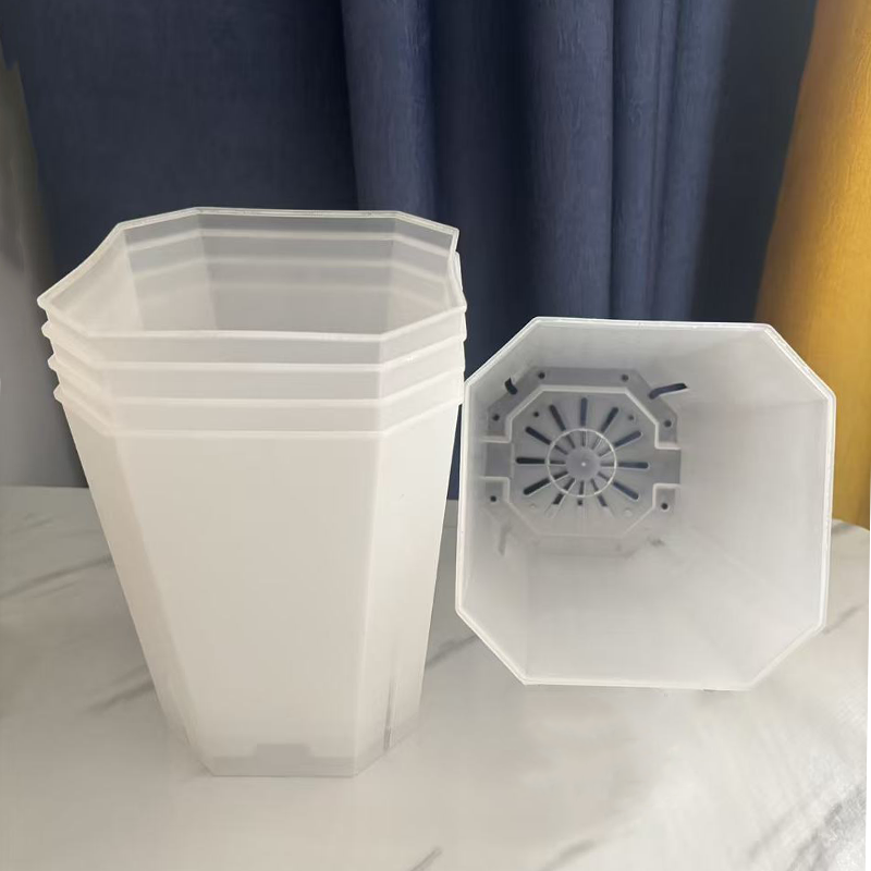 5PCS Transparent Flowerpot 15c - Bonsai Garden Indoor 评论和价格